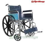 Chrome Detachable Wheelchai 1